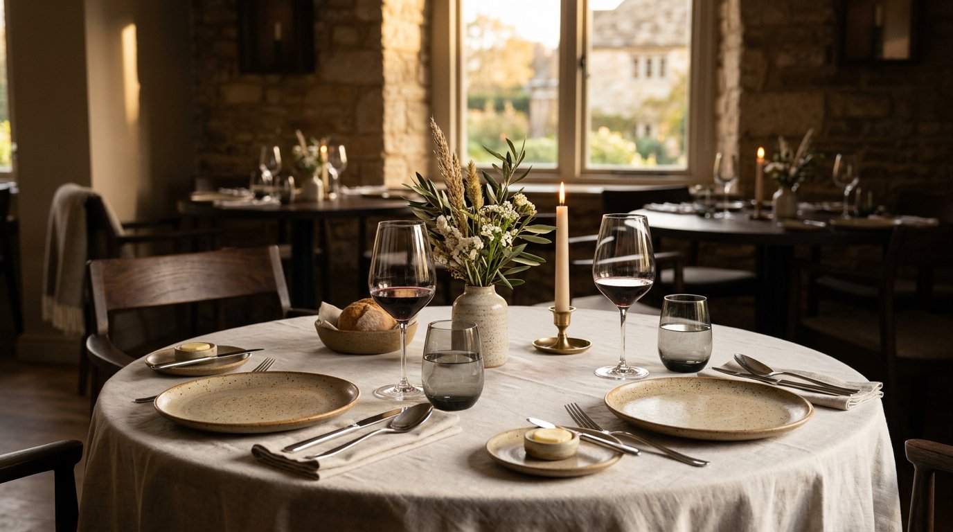 Hotel restaurant and pre-opening hospitality environment
